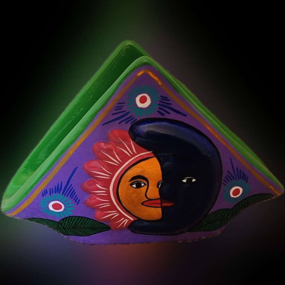Napkin Holder- hand painted